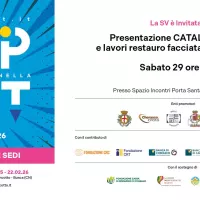 Presentazione catalogo mostra SBAM! e restauro facciata di Casa Francotto